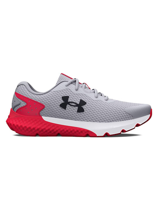 Under Armour Αθλητικά Παιδικά Παπούτσια Running Charged Rogue 3 Γκρι