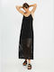 Pretty Me Women's Maxi Dress Beachwear Black