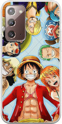 One Piece Back Cover Σιλικόνης Πολύχρωμο (Galaxy Note 20)