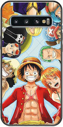 One Piece Back Cover Σιλικόνης Πολύχρωμο (Galaxy S10)