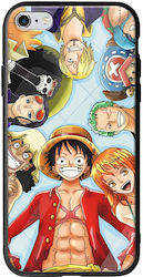 One Piece Back Cover Tempered Glass / Plastic Multicolour (iPhone 6/6s)