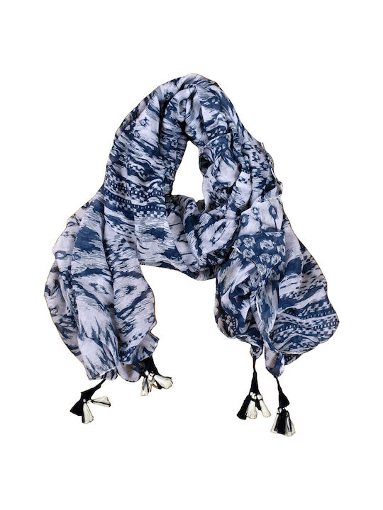 Ble Resort Collection Women's Scarf Blue 5-43-151-0226