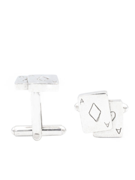 Platinum Fashion Cufflinks of Silver