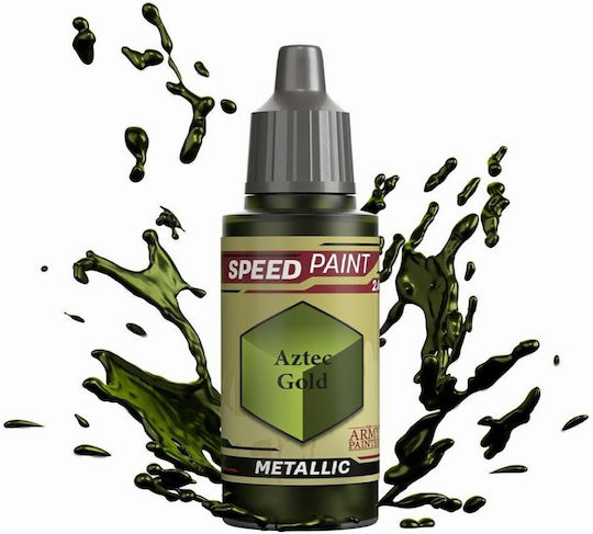 The Army Painter Speedpaint Metallic Χρώμα Μοντελισμού σε Χρυσό χρώμα 18ml