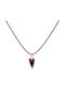 Very Gavello Halskette mit Design Herz aus Gold 9 K