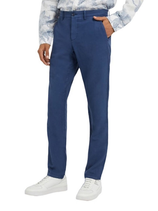 Guess Pantaloni pentru bărbați Albastru