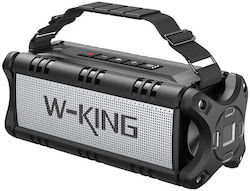 W-King D8 Bluetooth 50W Bis Zu 24 Stunden Schwarz/Silber