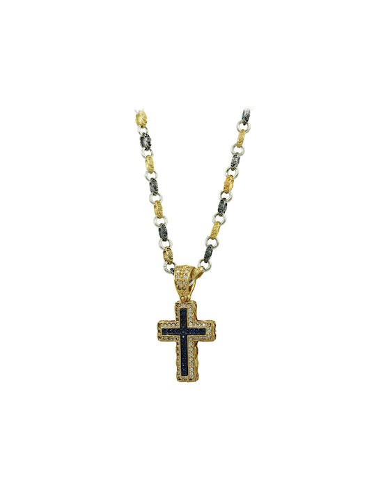 Dimitrios Exclusive Dimitrios Exclusive Frauen Kreuz aus Silber mit Kette