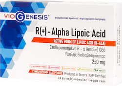 Viogenesis R + Alpha-Liponsäure 250mg 30 Kräuterkapseln Viogenesis R + Alpha-Liponsäure 250mg 30 Kräuterkapseln