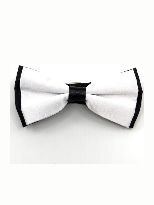 Legend Accessories Σετ Υφασμάτινo Παπιγιόν με Μαντήλι Λευκό Legend Accessories Σετ Υφασμάτινo Παπιγιόν με Μαντήλι Λευκό