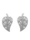 Sava Jewellery Earrings with Clip made of Silver with Stones
