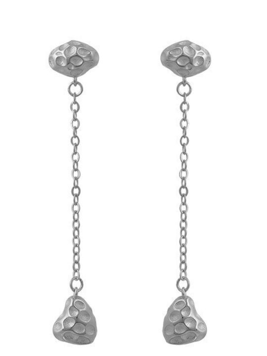 Sava Jewellery Earrings Pendants with Clip made of Silver with Stones