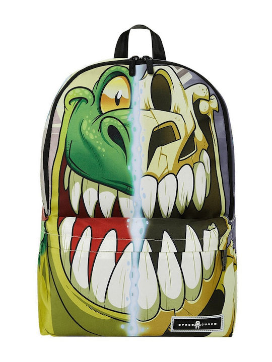 Zakcret Space Junk School Bag Backpack Junior High-High School Multicolored