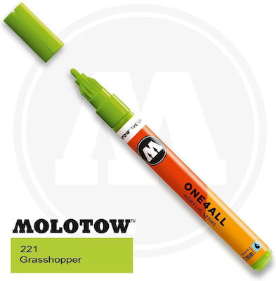 Molotow One4all Acrylmarker 2mm Silber