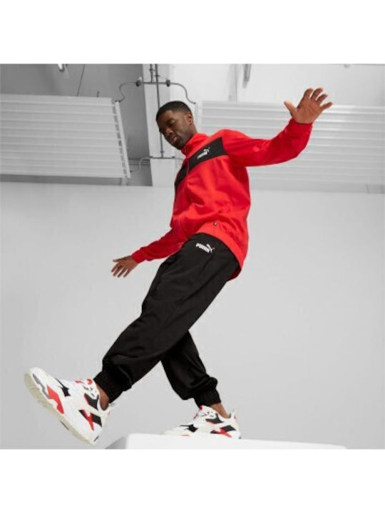 PUMA Poly Lucios cu Elastic Roșu