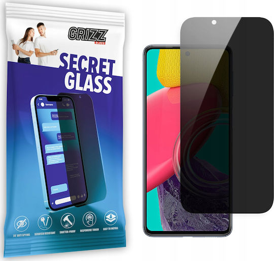 GrizzGlass SecretGlass Privacy Tempered Glass (Samsung Galaxy M53)