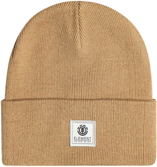 Dusk Beanie Beanie Knitted in Khaki color