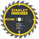 Stanley Cutting Disc Wood Hole Diameter 165mm with 24 Teeth 1pcs