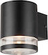 V-TAC Wall Mounted Solar Light 0.55W 70lm with Warm White Light 3000K IP44 13cmx10cmx12cmcm