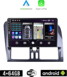 Kirosiwa Ηχοσύστημα Αυτοκινήτου για Volvo XC60 (Bluetooth/USB/WiFi/GPS/Apple-Carplay/Android-Auto) με Οθόνη Αφής 9"