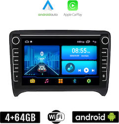 Kirosiwa Sistem Audio Auto pentru Audi Magazin online 2007-2015 (Bluetooth/USB/WiFi/GPS/Apple-Carplay/Android-Auto) cu Ecran Tactil 8"