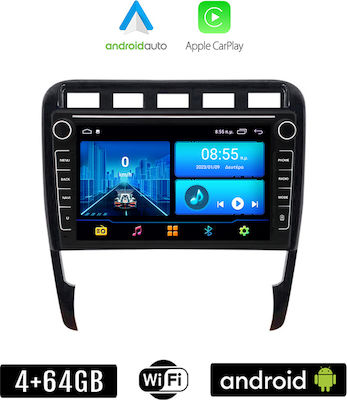 Kirosiwa Car-Audiosystem für Porsche Cayenne 2002-2011 (Bluetooth/USB/WiFi/GPS/Apple-Carplay/Android-Auto) mit Touchscreen 8"