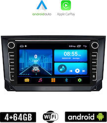 Kirosiwa Car-Audiosystem für Seat Arona 2017> (Bluetooth/USB/WiFi/GPS/Apple-Carplay/Android-Auto) mit Touchscreen 8"