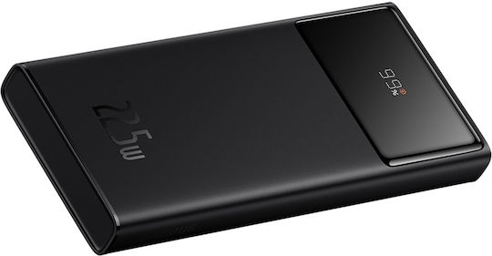 Baseus Star-Lord Power Bank 10000mAh 22.5W with 2 USB-A Ports and USB-C Port Power Delivery Black