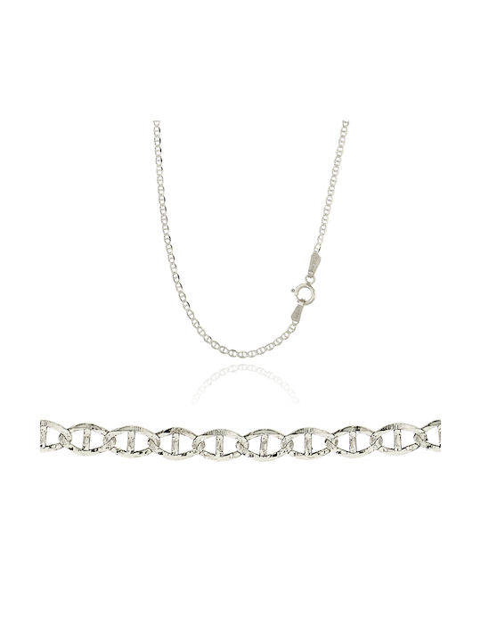 Skaras Jewels White Gold Chain Neck 14K