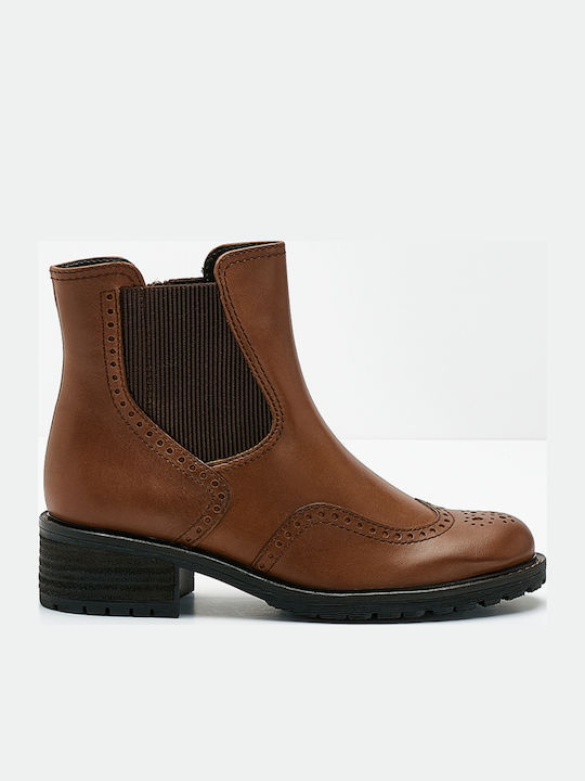 Gabor Ghete Dama Din Piele Ankle Boots Maro