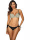 Set Bikini Push Up Brazil Cu Dungi