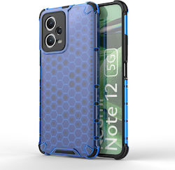 Honeycomb Back Cover Blue (Redmi Note 12 5G / Poco X5 5G)