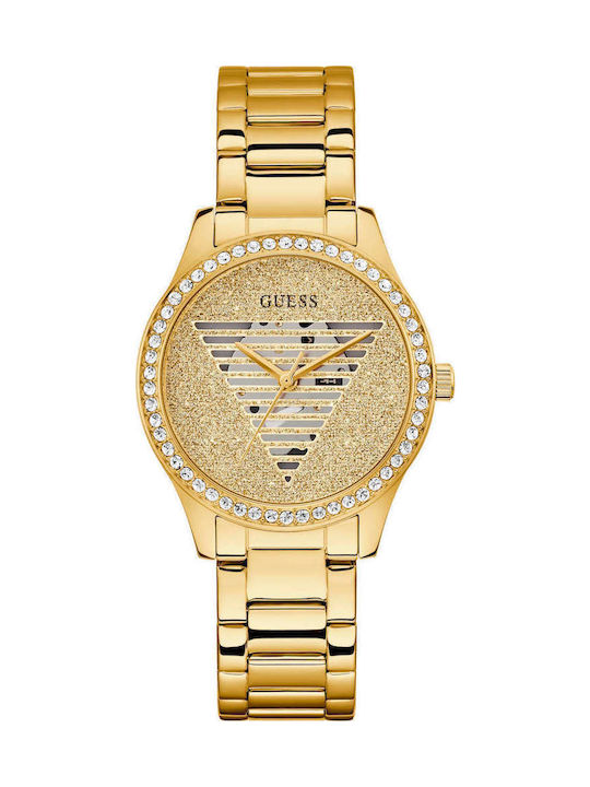 Guess Women's Watch with Gold Metal Bracelet