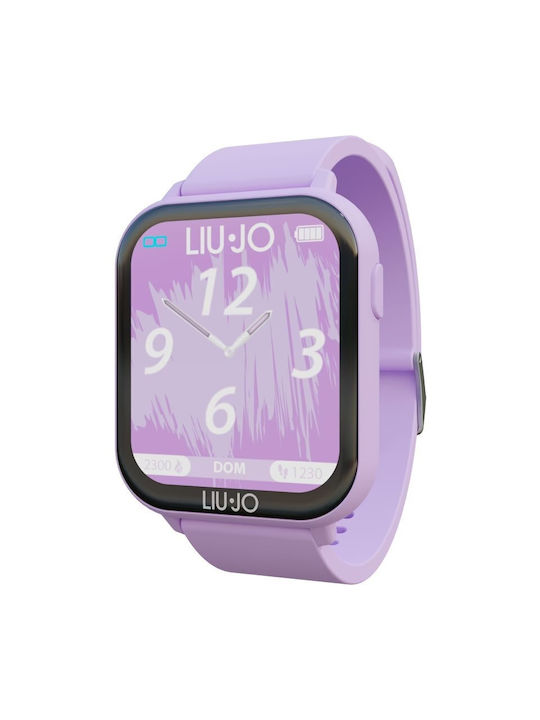 Liu Jo Watch with Purple Rubber Strap