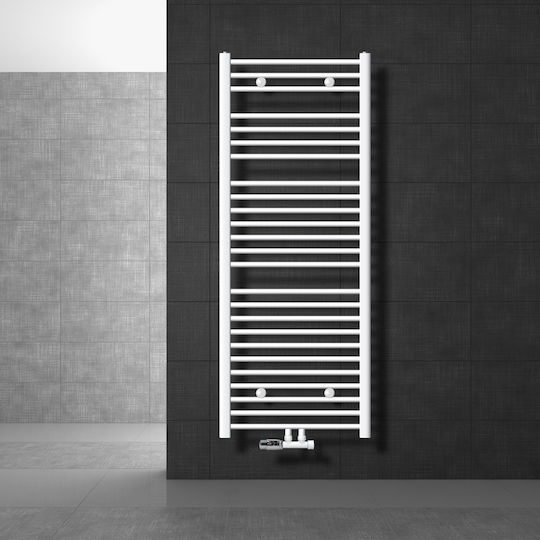ECD Germany Bathroom Towel Rail 1500x600 White