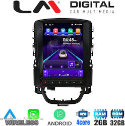 LM Digital Sistem Audio Auto pentru Opel Astra (Bluetooth/USB/AUX/WiFi/GPS/Apple-Carplay) cu Ecran Tactil 9.7"