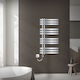 ECD Germany Em 600w Electric Towel Rail 600W 100x50cm Silver