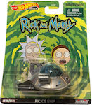 Hot Wheels Ricks Ship Auto Premium Rick und Morty Ricks Schiff