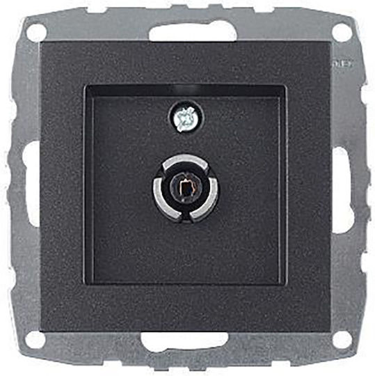 Mono Electric Πρίζα Κεραίας Τηλεόρασης Τερματική σε Χρυσό χρώμα 500-002005138