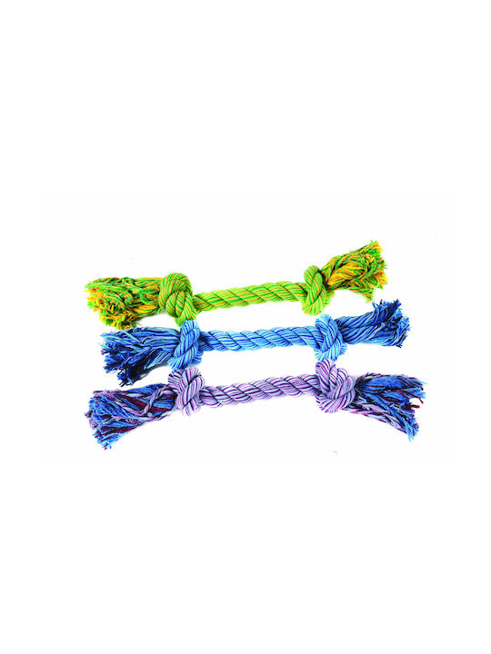 Happypet Nuts For Knots Σχοινί Παιχνίδι Σκύλου Small 28εκ. Γαλάζιο