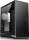 Jonsbo UMX6S TG Gaming Midi Tower Computer Case with Window Panel Black