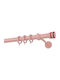 Zogometal Металик Корниз Color Pop Super Gloss Двоен с Релса Φ25мм 160бр Розов
