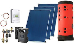 MasterSOL BL Glass Double Energy Forced Circulation Water Heating System One Heat Exchanger 750lt/16m²