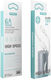 AGC CA-8752 USB-A to Lightning Cable Λευκό 1m (30502116)