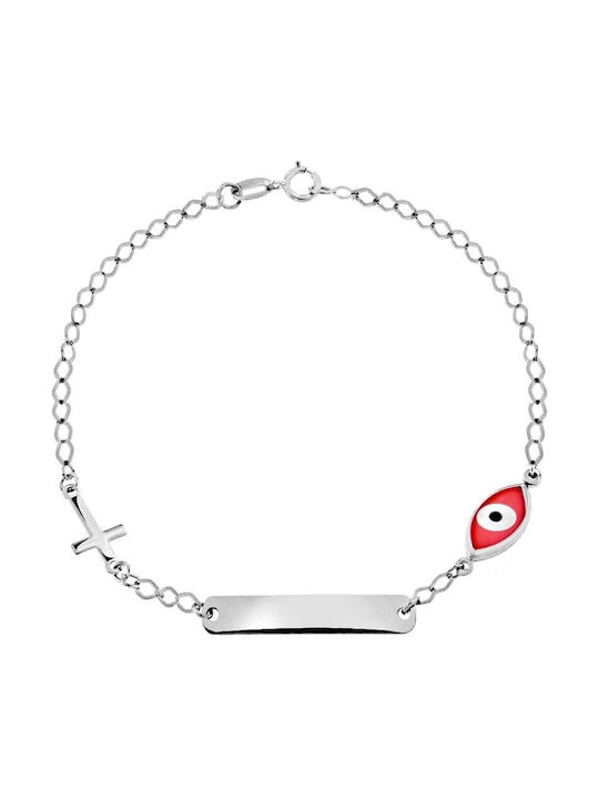 Eforo Kids Bracelet ID with Σταυρό