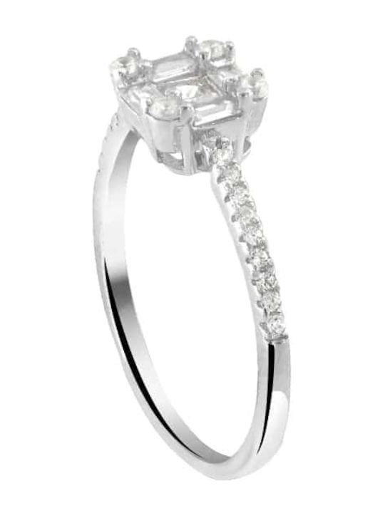 Eforo Single Stone from Silver