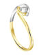 Eforo Единичен камък от Злато 14K
