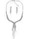 Bizoutaki Set with Necklace & Earrings from Brass