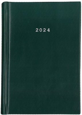Next basic Zilnic Agenda Verde 2024 17x25cm Verde