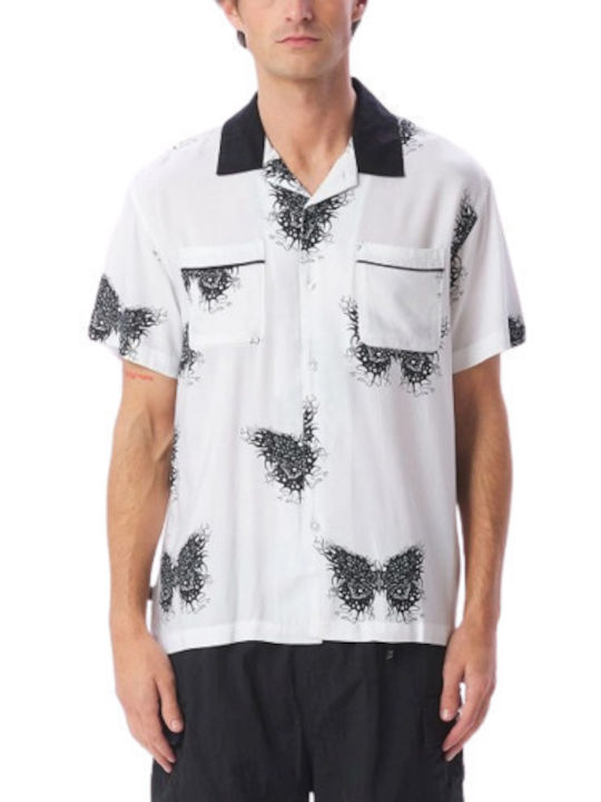 Obey Outcome Short-sleeved Shirt White